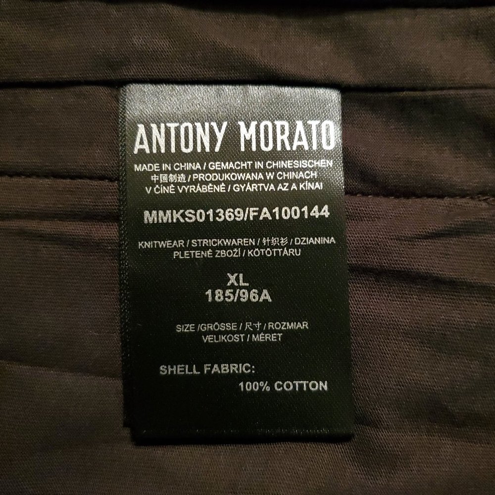Antony Morato Sport Collection 2007 Dark Army T-shirt NWT - Picture 6 of 10